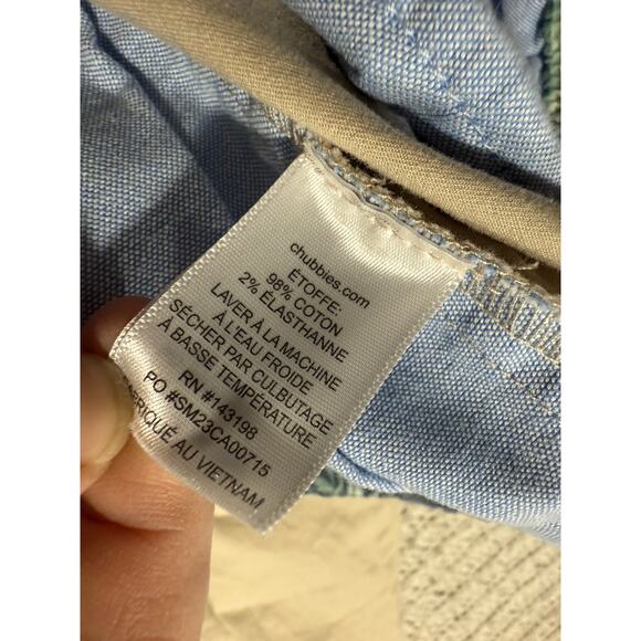 Chubbies The Khakinators Pants Regular Fit Stretch Waist Mens Sz XL Beige Khaki - Picture 14 of 14